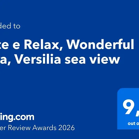 펜션 Pace E Relax, Wonderful Villa, Versilia Sea View 마사로라